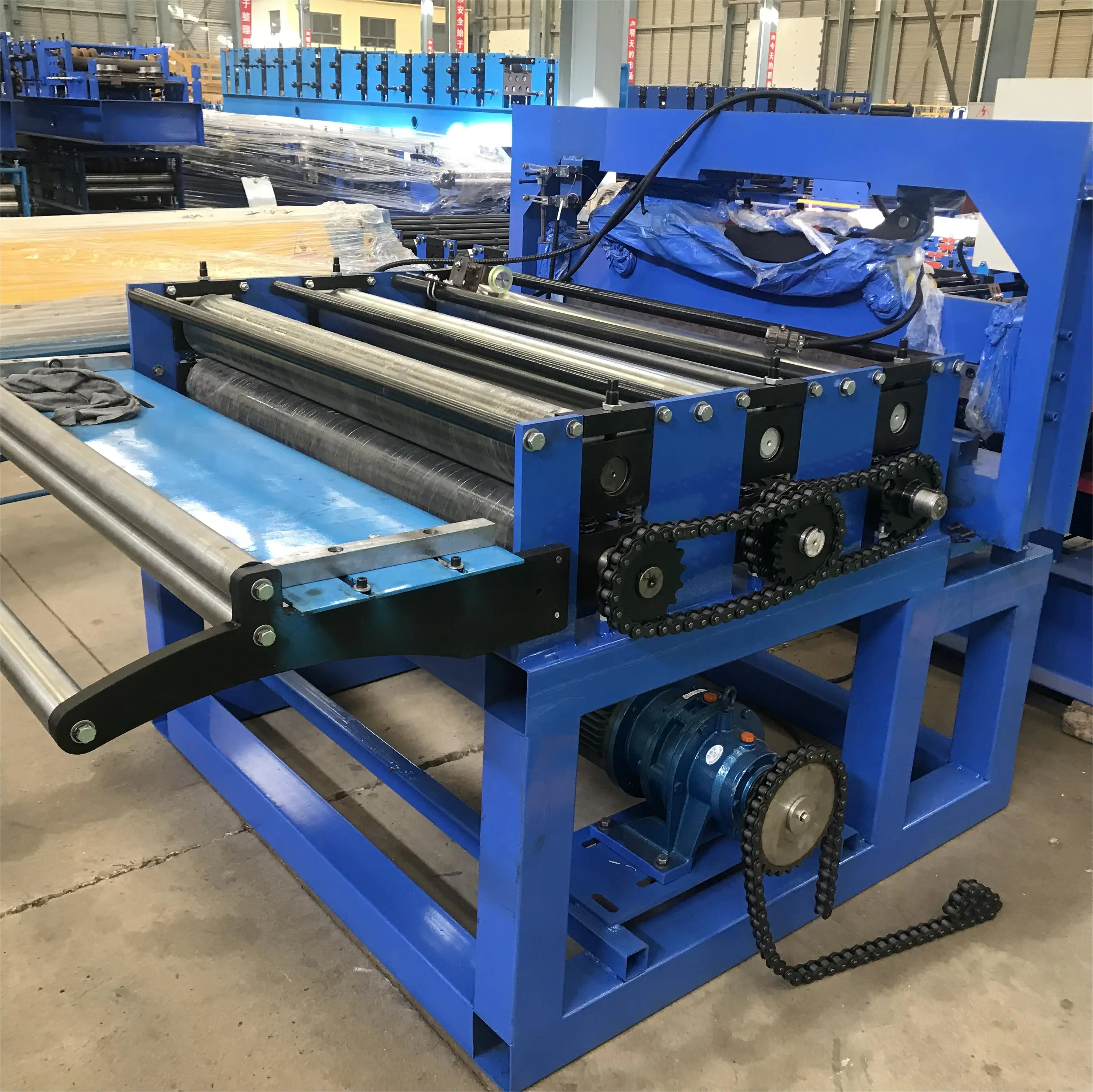 Automatic Metal Aluminum Steel Coils Panel Slitting Line Roll Slitter Machine Manufacture