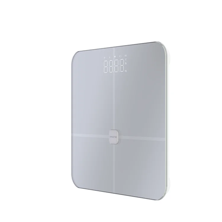 TRANSTEK 180kg Body Fat Water Muscle BMI Composition Monitor ITO WiFi Wireless Accurate Digital Bathroom Weighing Scale