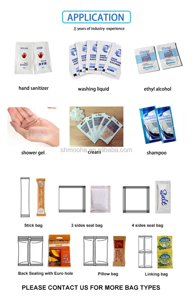 Automatic Chili Sauce Tomato Paste Packing Machine Small Pouch Honey Condensed Milk Packing Machine With Stirring Function