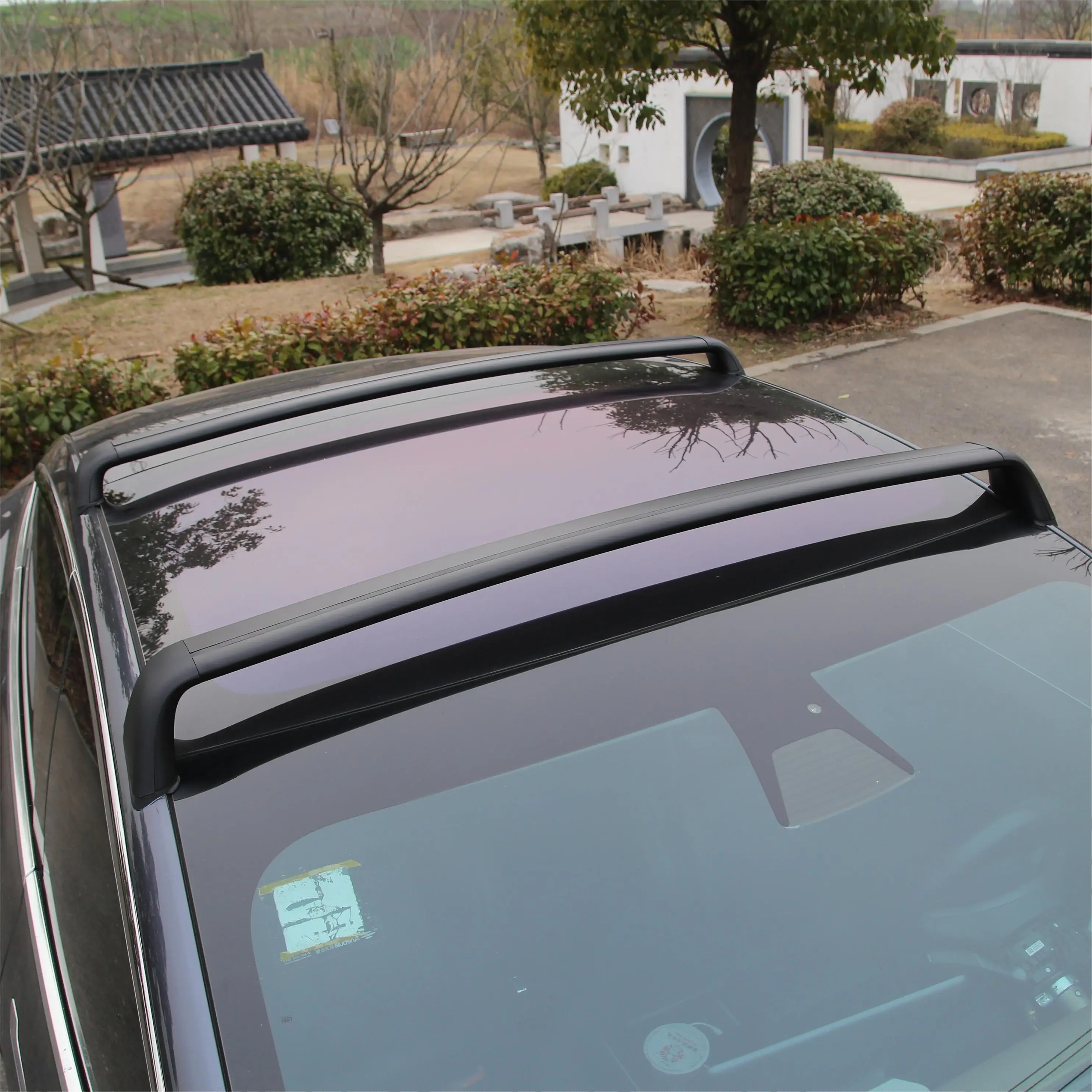 High Quality Roof Bars For Tesla Model 3  (with lock) Aluminum Alloy Material Car Luggage Roof  Rack