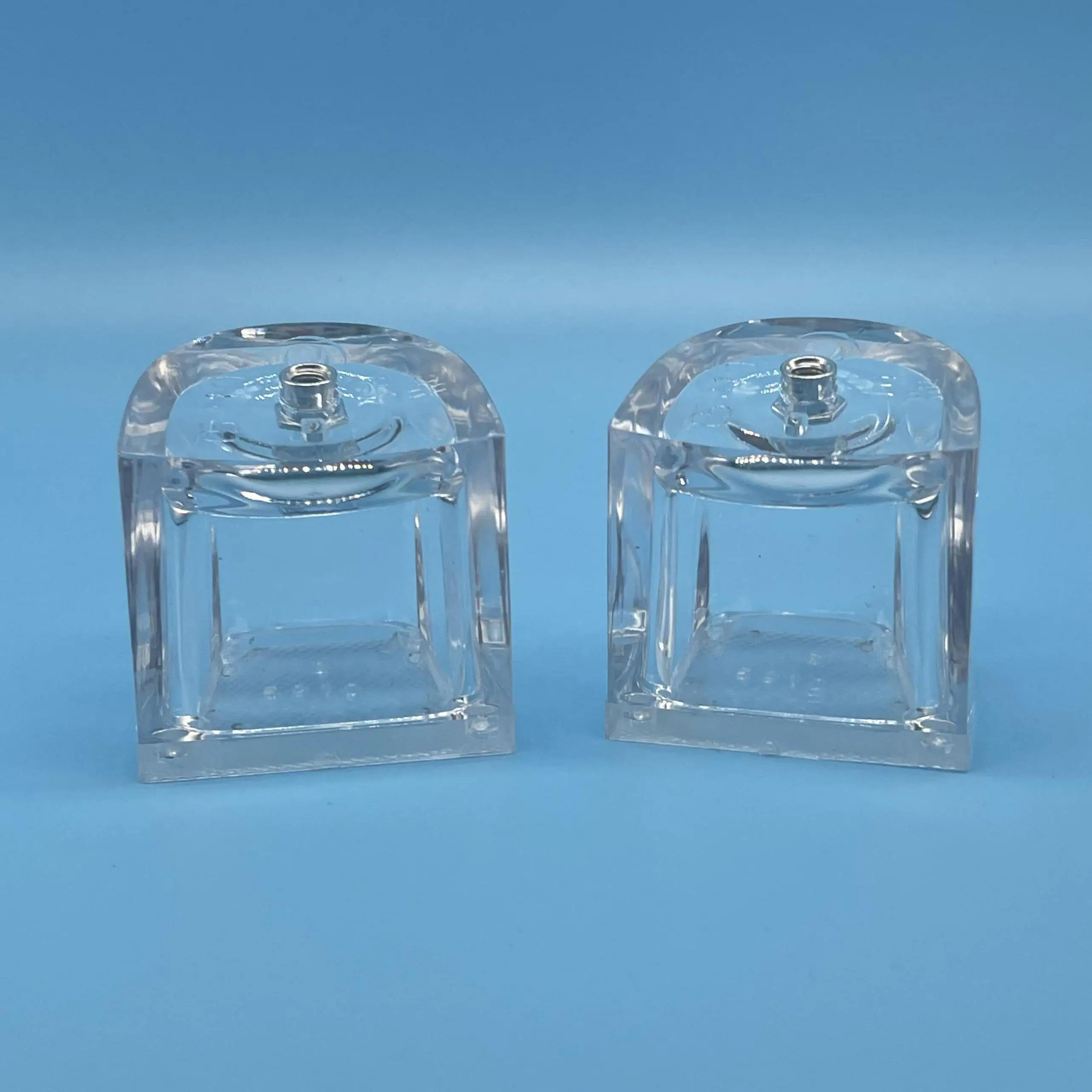 5.3CM height PC square heel wear-resistant non-slip mute shoes for making high heels