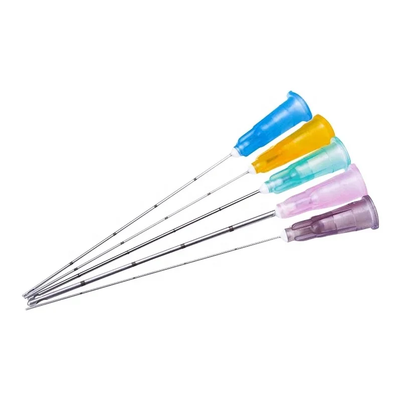 Disposable micro blunt tip canula cannula needle