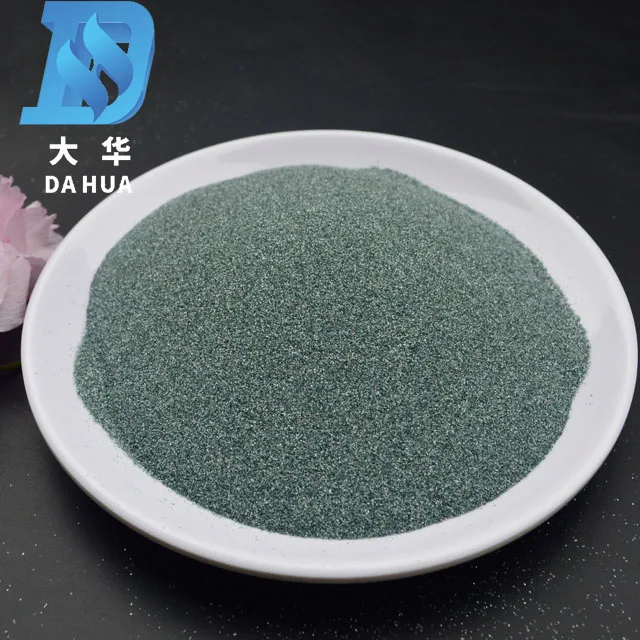 Green Silicon Carbide Sic Sandblasting Polishing Grinding Processing Cutting Ability Strong