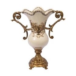 Китайский поставщик Alibaba, качественная недорогая керамическая ваза для дома