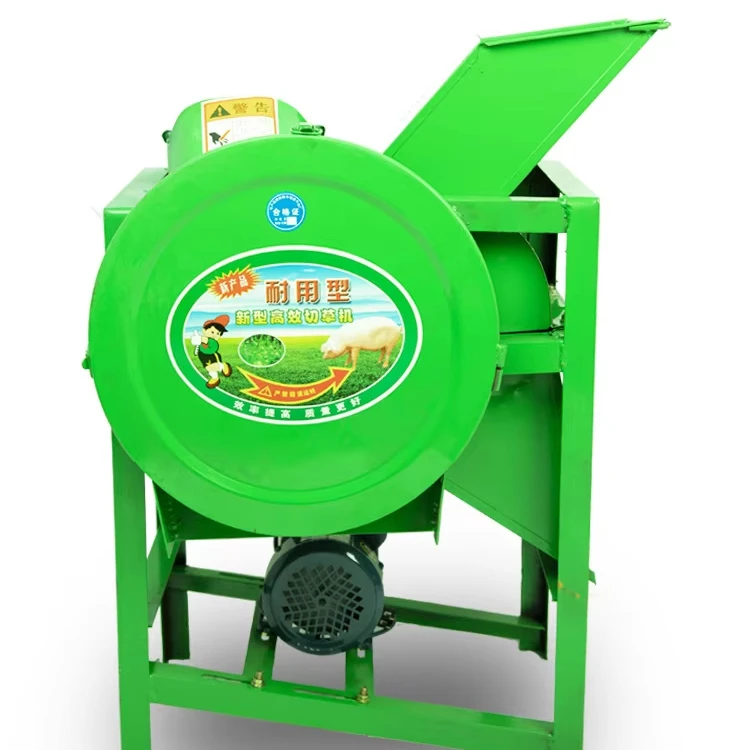 Competitive Price  Automat Manual Grass Vegetable  Milling Industri Cutter Chaff Machine For Pet Feed