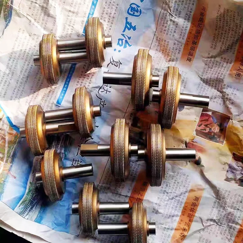 Customization Ultrasonic Lace Sewing Machine Welding Cutting Horns Wheels Ultrasonic Mold Round Sonotrode