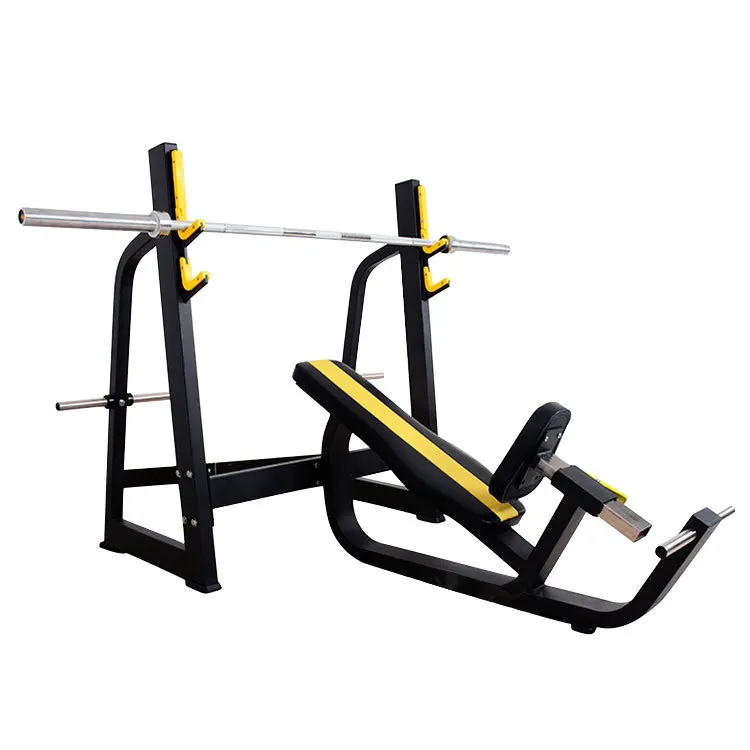 Best-selling free weight bench press rack for gym, incline press rack, commercial gym incline chest press rack