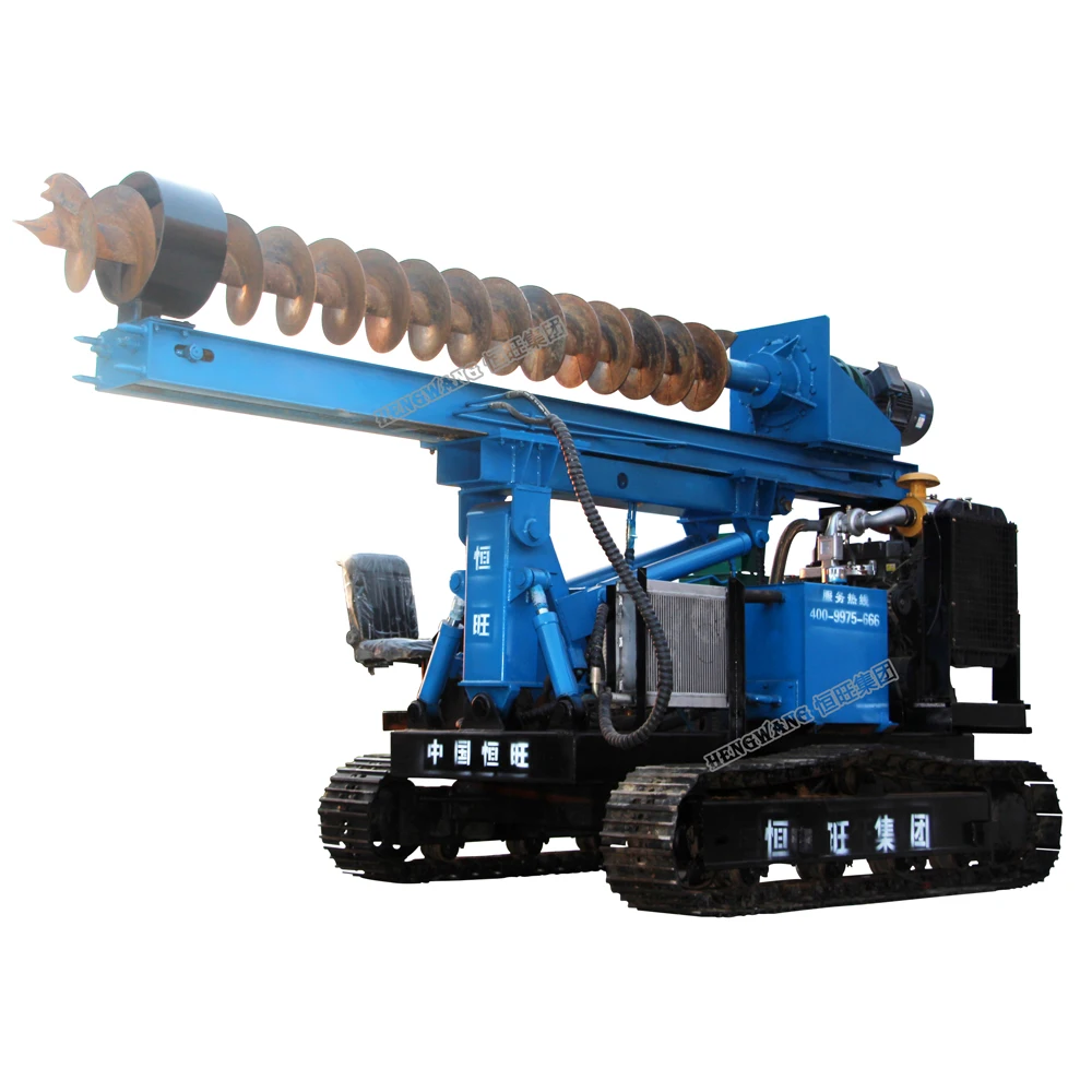 New Product Post Driver Hengwang Ground Screw Pile Electric Boring