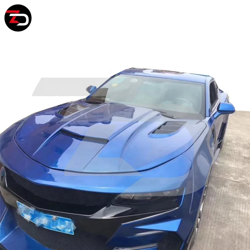 Хорошая установка автозапчасти карбоновый колпачок с вентиляционными отверстиями для Chevy Camaro Gen 6 SS комплект