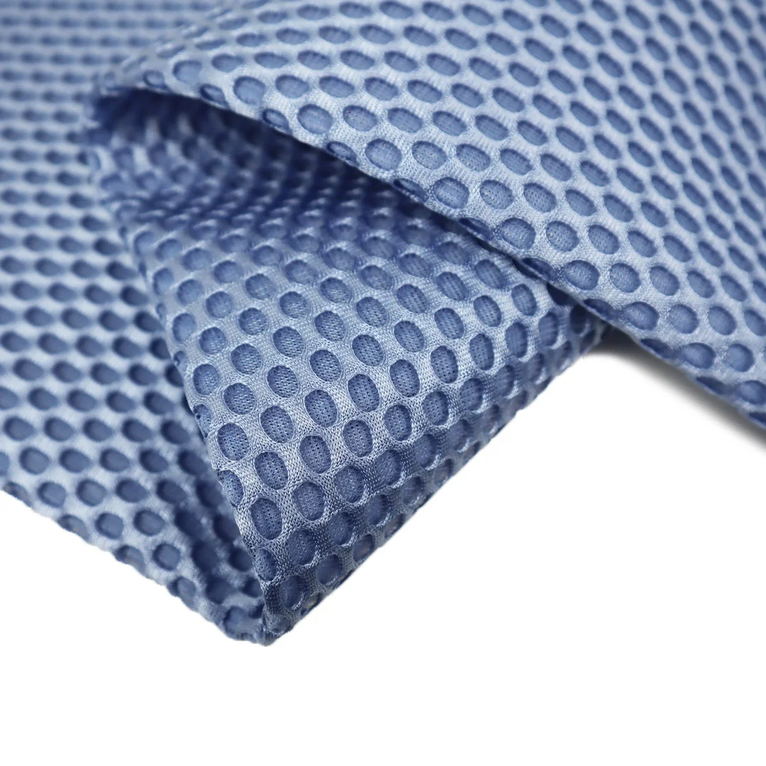 100% polyester sandwich mesh 4d breathable mesh comfortable home textile fabric