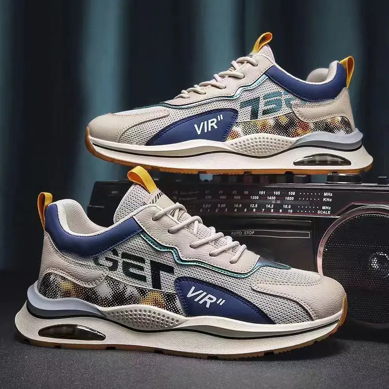 New Design Breathable Men Sneakers Mesh Sandals Light Weight Fashion Sports Shoes For Male