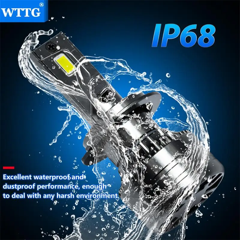 Factory wholesale Waterproof 12 months warranty car H1 H4H7 H12 9005 9006 9012 led headlight