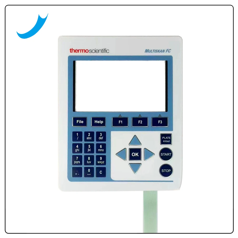 Factory made LED Typel flexible film circuit backlight membrane switch keypad panel tesa reflex with 10-year quality assurance