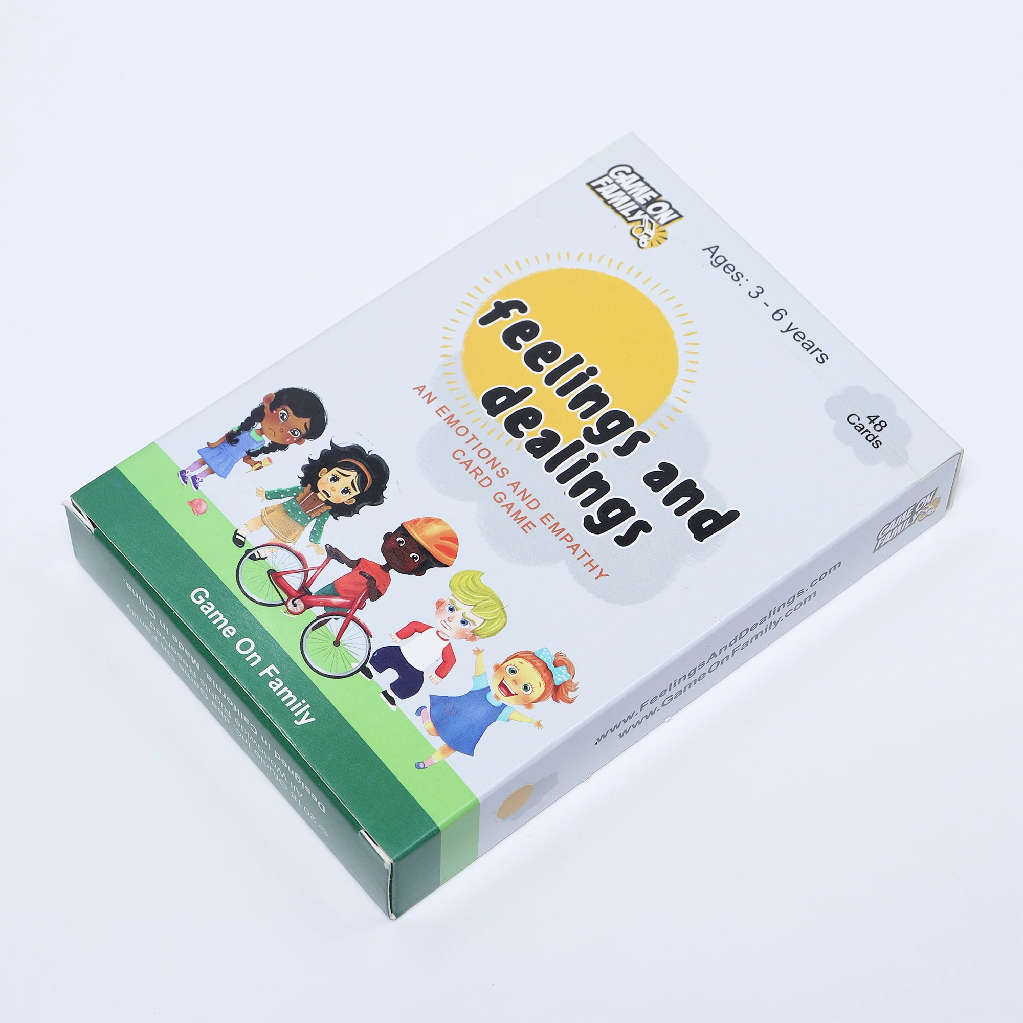 Custom Paper Cardboard Educational Learning Flash Memory Game Playing Cards Both Sides Printed Eco-friendly Educational Card