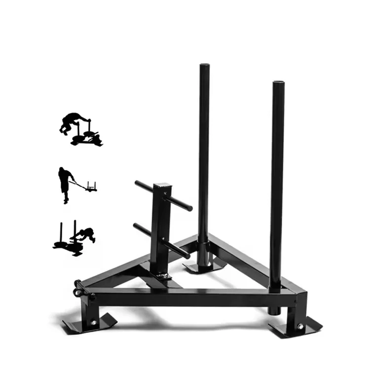 LS55  Cheapest Fitness Training Gym Weight Plate Power Sled push sled fitness equipment
