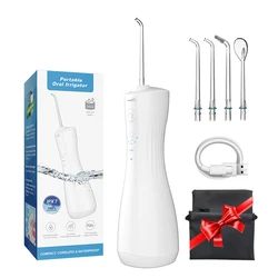 Teeth Cleaning 2021 Portable Cordless Oral Irrigator Dental Usb Rechargeable Port Water Flosser for Business trip use