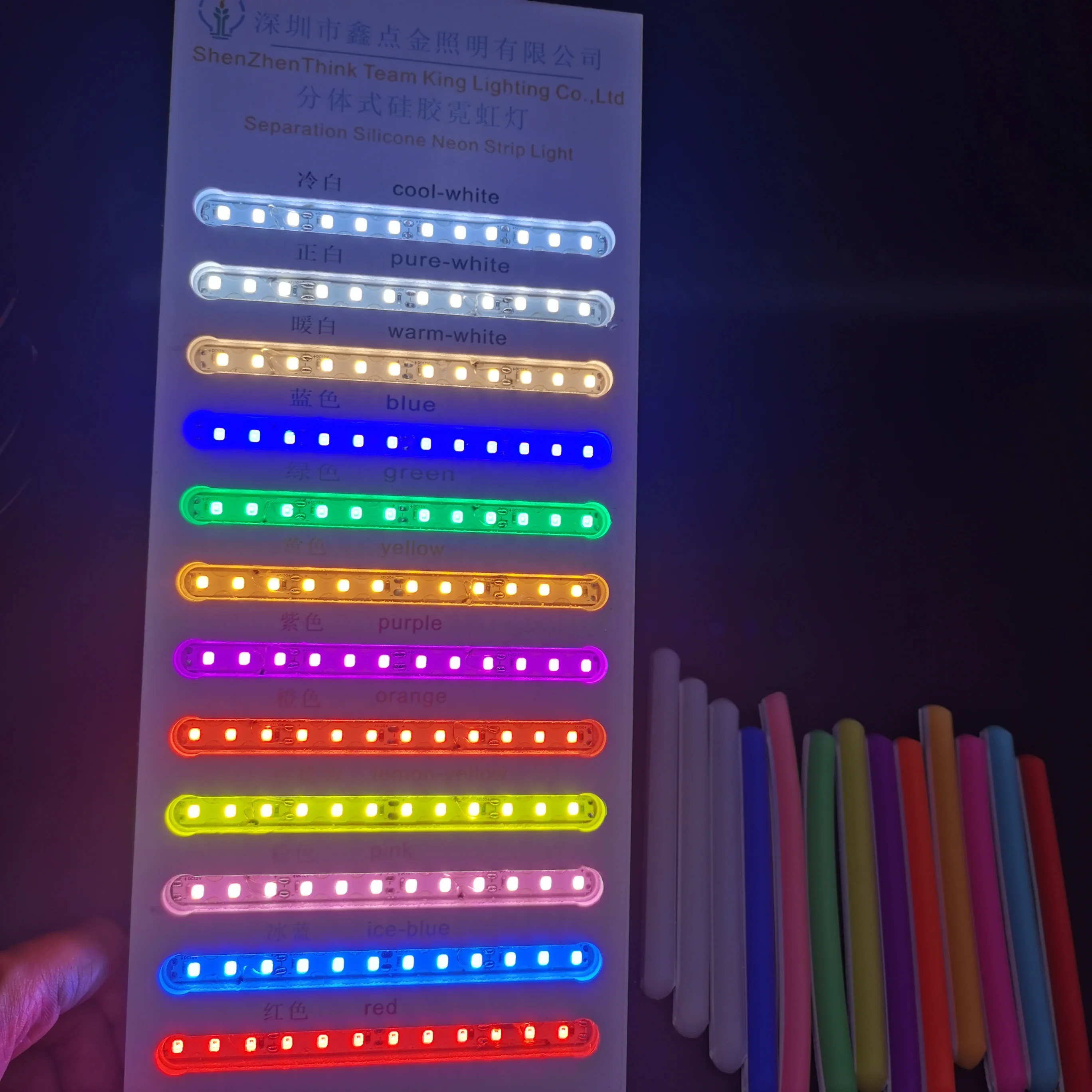 New 2nd Generation Silicone Neon Led Light 6mm 8mm 12mm Flexible Neon Tube Light For Neon Sign Decoration