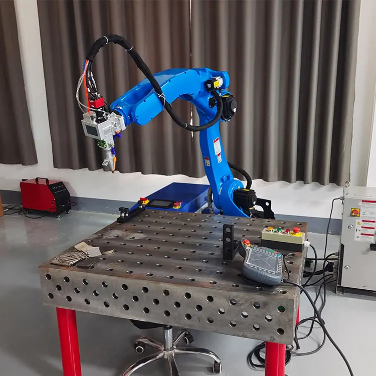 Robotic Laser Welding Machine Robot With Automatic Welding Robot Arm 6 Axis Welder