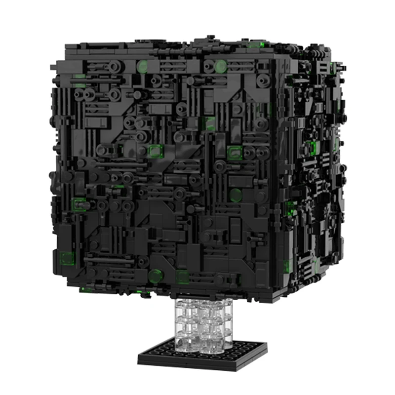 GoldMoc MOC-112646 Borg Cube Micro Building Star Blocks Toys Bricks Wars Sets TOY Puzzle Building Blocks Toys