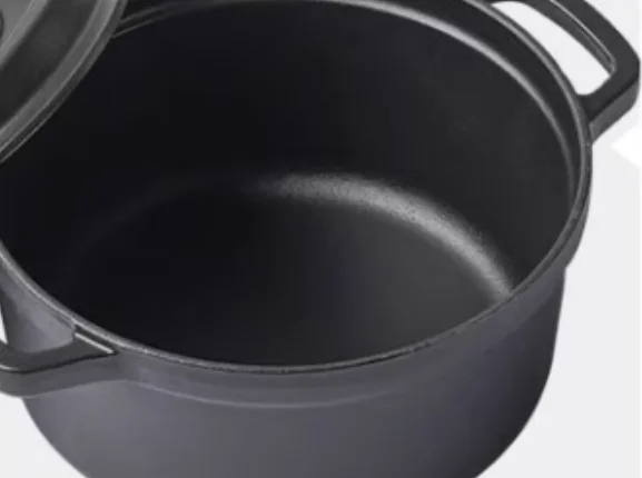 Classic 24Cm Enameled Cast Iron Cookware 9.5' Cast Iron Dutch Oven Cooking Cocotte Set for Dropshipping