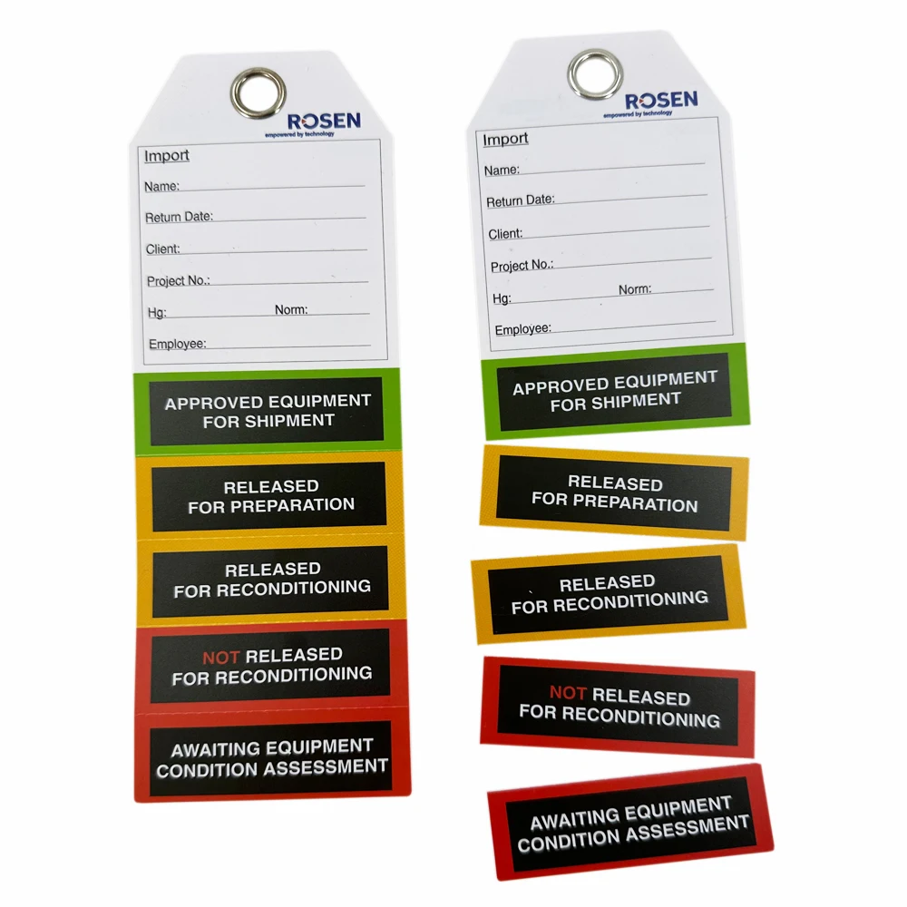 Promotional OEM Low Price Custom Plastic Greeting Card Folded Packaging Tags Hang Folded Card Stock Hanging Tag