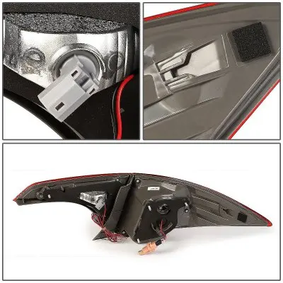 Car lights for LED tail light for  U.S. Corolla 2014 2015 2016 led rear light