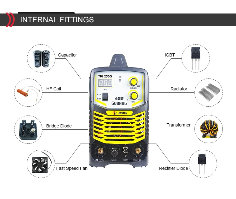 Custom Logo Wholesale 10-230A Tig Welders Tig 200C Tig/Mma Welder