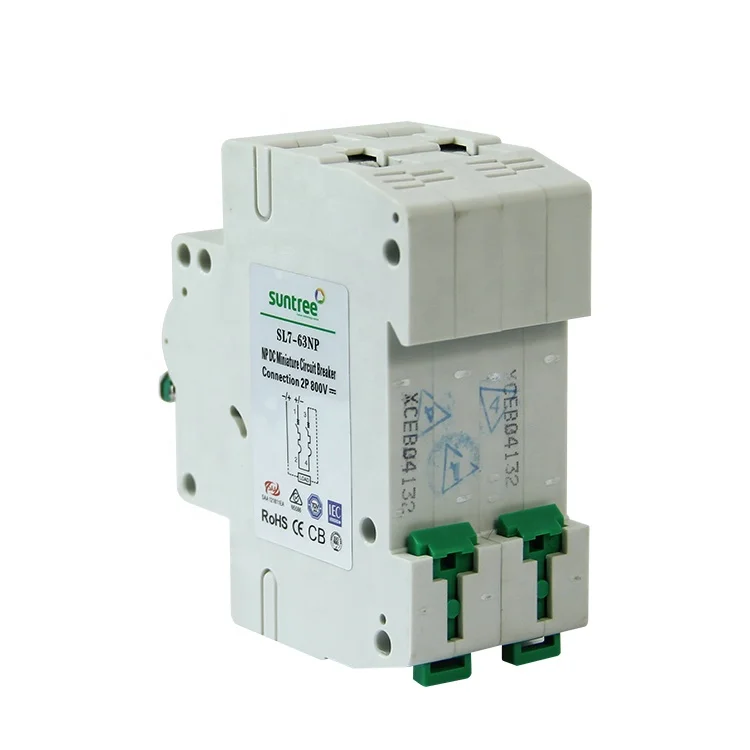 CE IEC сертификат Suntree L7 солнечный PV мощность Выключатель DC 1000 Вольт 4 полюса MCB