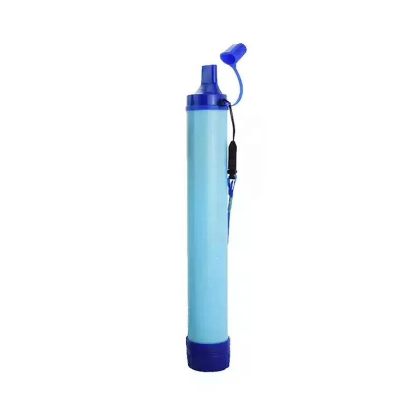 Outdoor Portable Filtration Emergency Water Straw Filter Drinking Camping Backpacking Hiking Survival Water Filter Straws