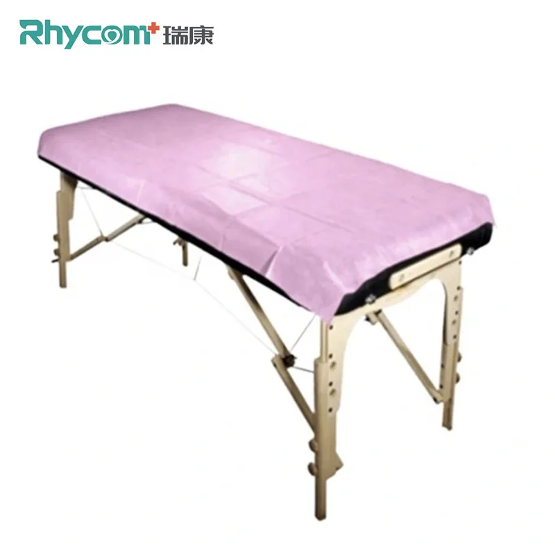 Rhycom supply medicalhospitalspanursing centerhotelexam table couch roll papernon woven drape sheet disposable bed sheet