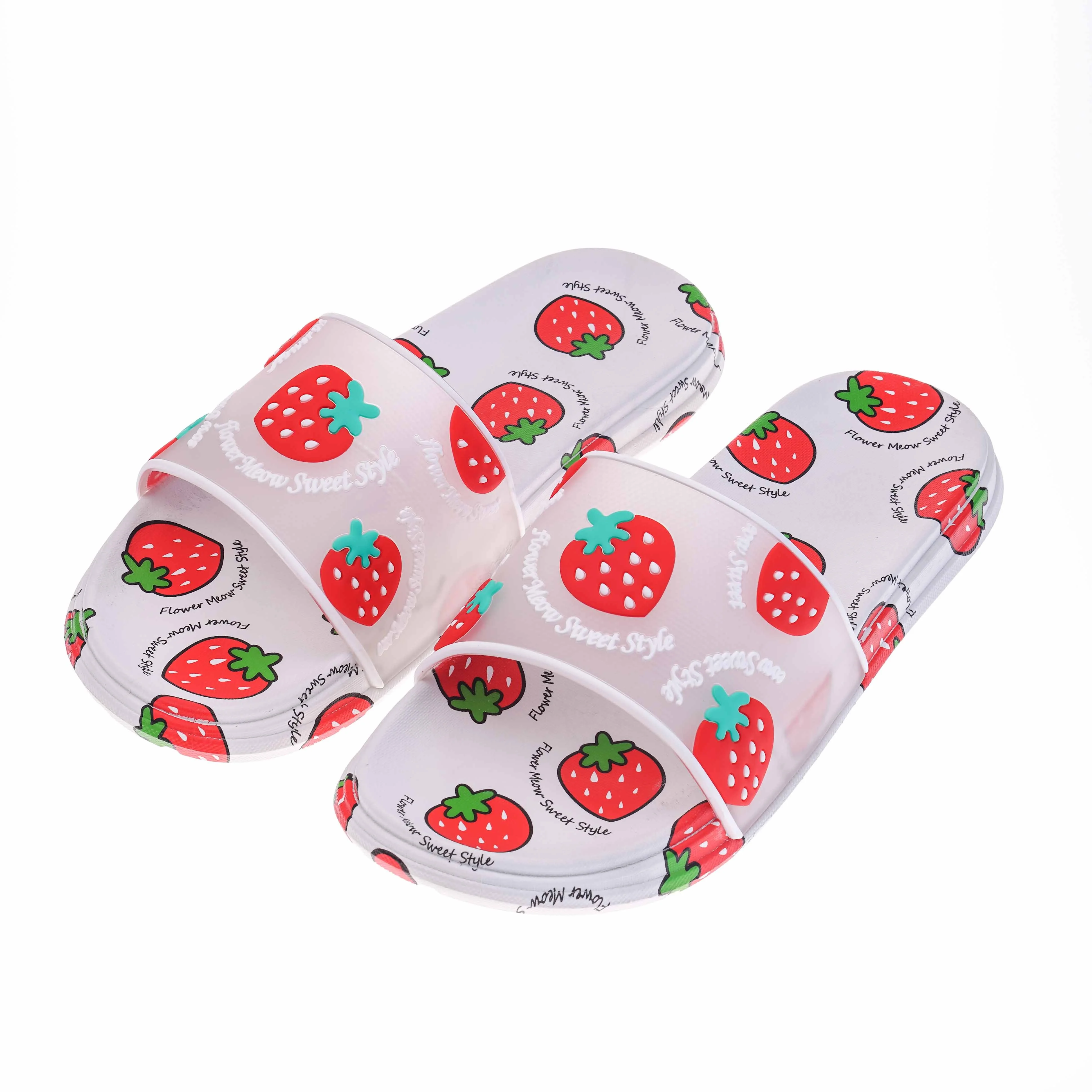 New fashionable and comfortable fruit women slippers summer girls cute fruit home slippers