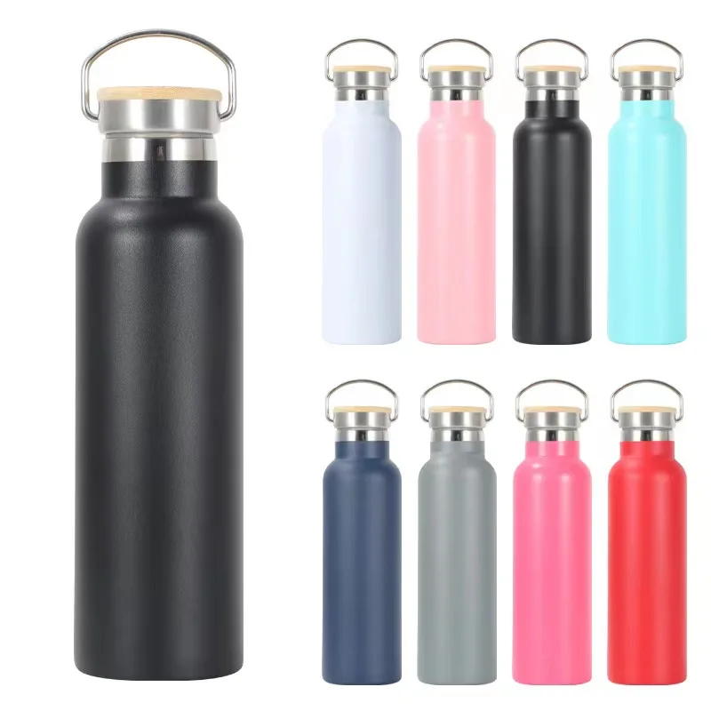 Big Mouth Double-Wall Thermal Flask, Stainless Steel Water Bottle Thermos Vacuum Flask Outdoors Sports Bottle with Lid