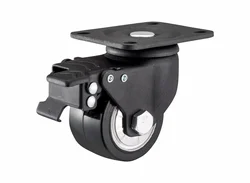 Specializing in the production and wholesale of hot-selling light high quality M5 M6 M8 M10 black plastic fixed wheels