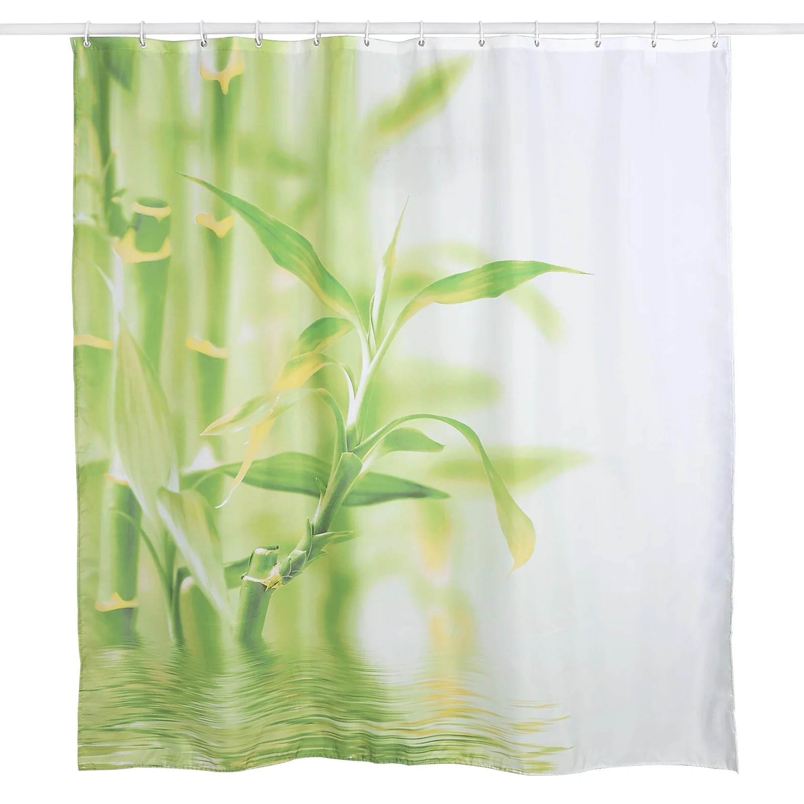 Amazon Hot Selling Butterfly Design 100% Polyester Shower Curtain Set of 13 Fabric Shower Curtain Printing Butterfly Style