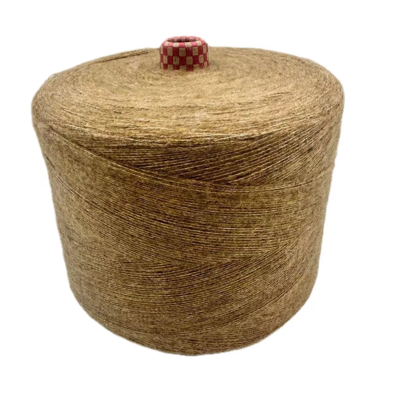TAMTAM YARN 10.5 NM 55%Recycled polyester/43%Polyester/2%Spandex color spun abrasive yarn for Knitting