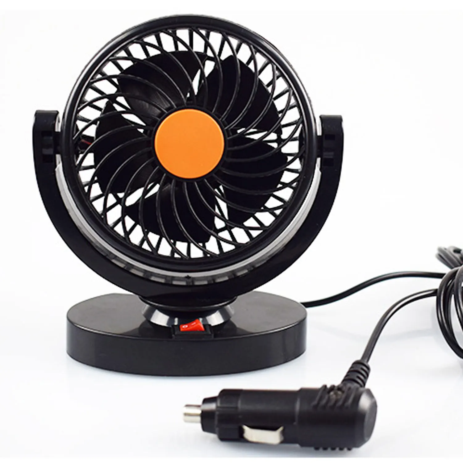 Hot Sale Car Accessories 12v 24v USB Strong Wind 4 Inch 6 Inch Household And Car Cooling Fan