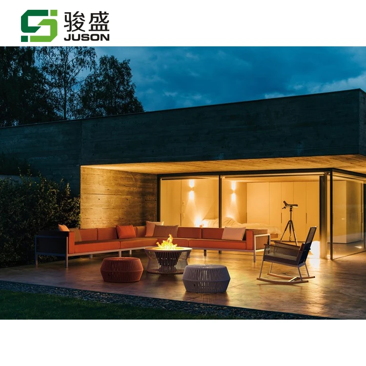 Wholesale patio wicker tea table coffee furniture garden  set  outdoor rattan side table