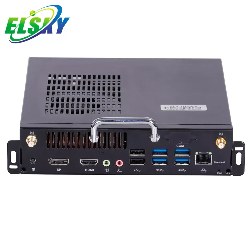 For school and meeting whiteboard OPS-C Standard i3 i5 i7 OPS Mini PC 4K@60Hz H310 Chipset 9th Gen I7 9700 Eight core 3.0G 19V