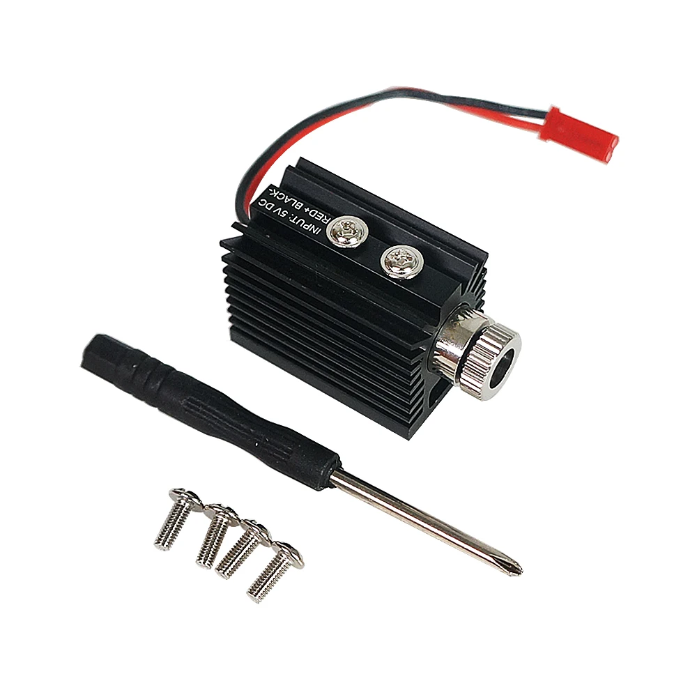 Diode Laser Module 405NM Blue Purple Laser 5V 1000MW 1500MW for Desktop Laser Engraving Machine DIY Use