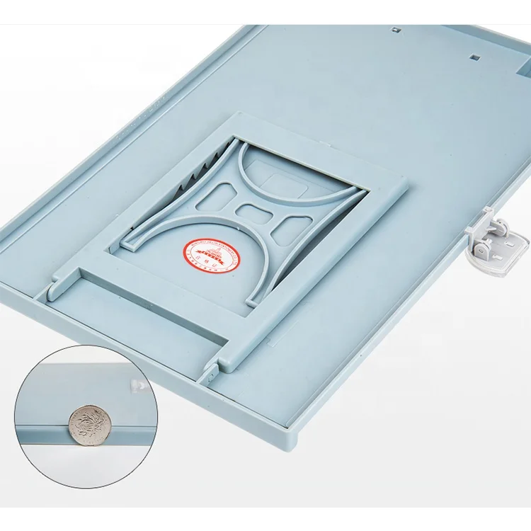 Book Stand Adjustable Book Holder Tray and Cookbook Reading Desk Portable Sturdy Lightweight