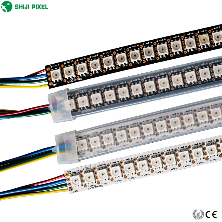 DC5V SK9822 RGB Pixel LED Addressable 144 LED 5050 SMD Flexible Light Strip