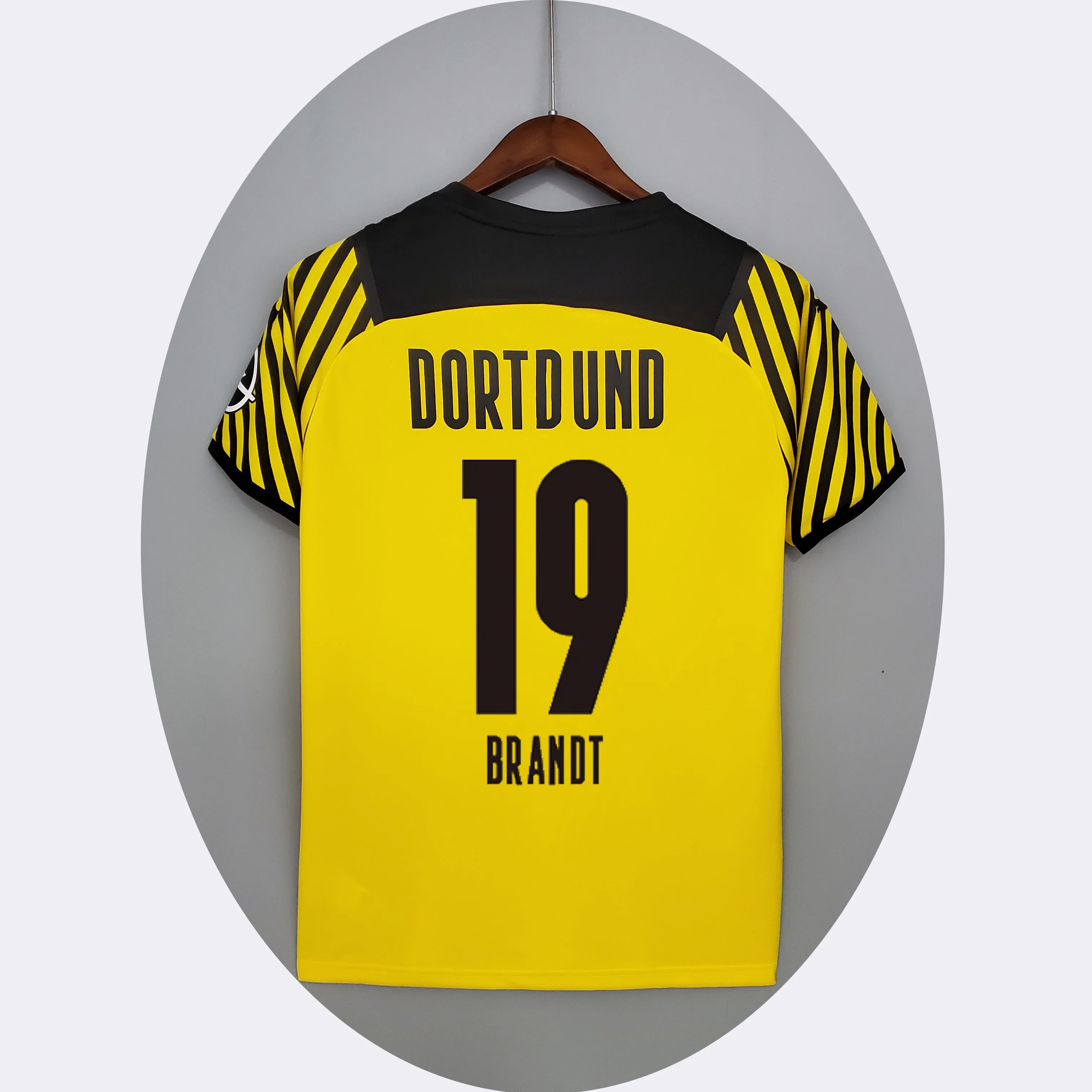 2022 new soccer wear DortmundS football jersey HAALAND soccer club uniform BorussiaS football uniforms Fan version jersey