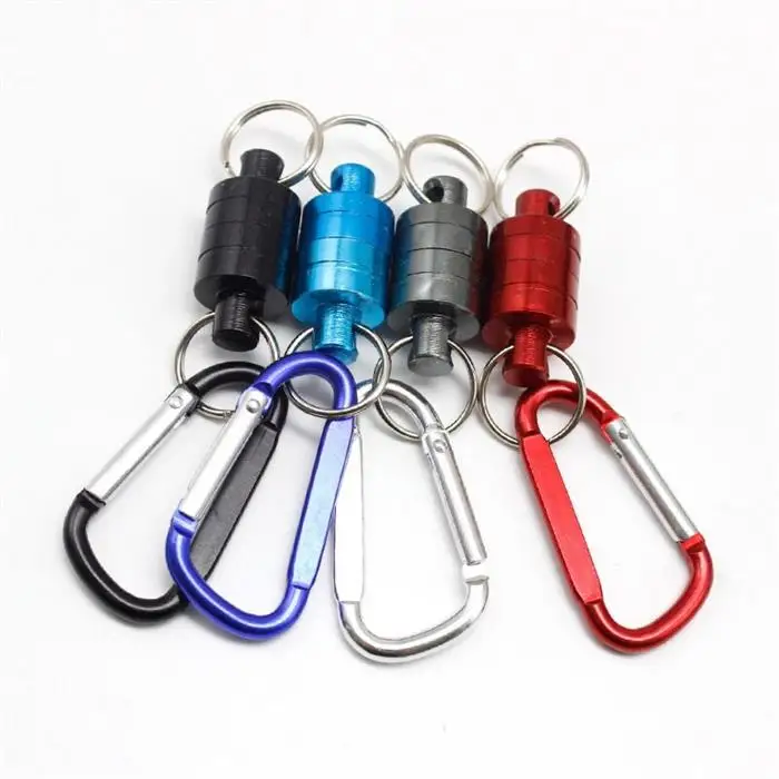 China Wholesale Aluminium Magnet Magnetic Key Holder Neodymium Keychain Magnet