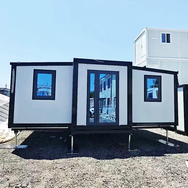 Factory Custom 40ft Expandable Mobile Folding Container Portable Prefabricated Houses prefab Home Hotels Sandwich Panel