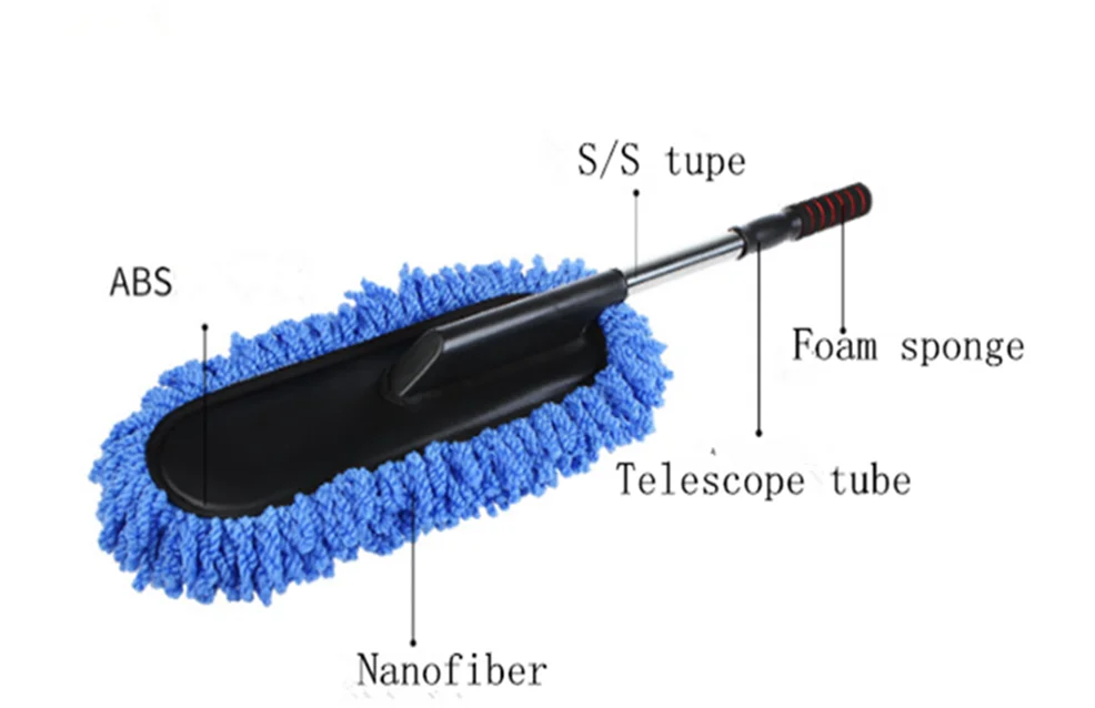 
Nano Microfiber telescopic extentable car duster brush 