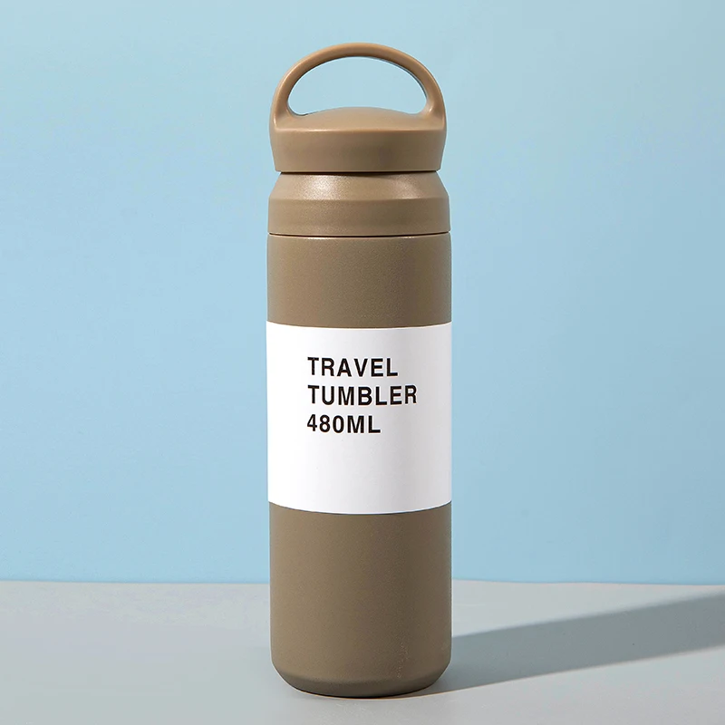 Mikenda Thailand market Popular double wall stainless steel water bottle drinking custom high quality water bottle with handle