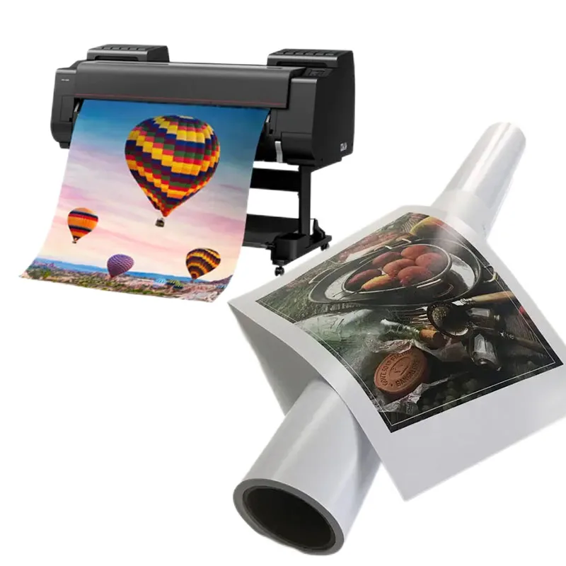 Large format 24inch rc luster inkjet photo paper for epson printer