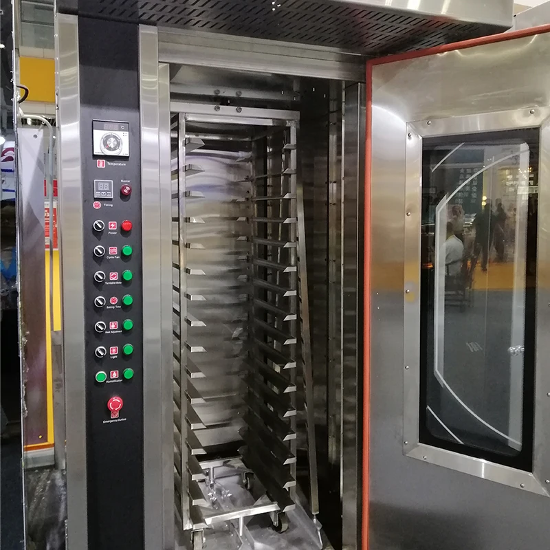 Commerical  Professional Diesel/Gas/Electricity Rotary Oven For Bakery Bread Making Machine