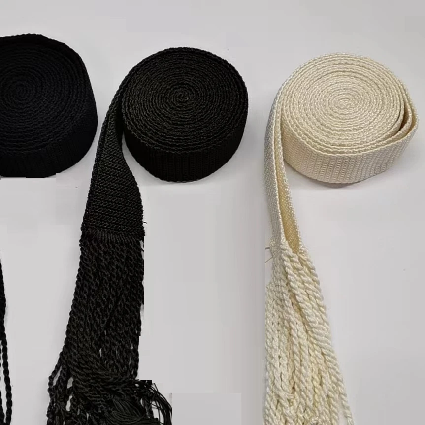 Factory wholesale handmade blank silk gartel strings, Gartel Ritual belt, Hand Crochet Gartelused