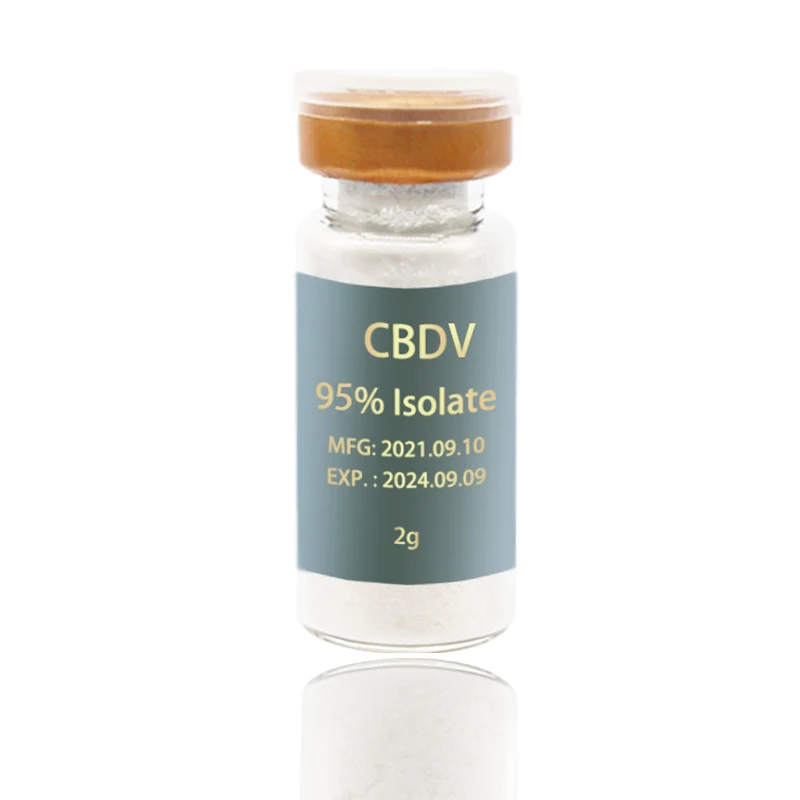 Factory Supply High Purity CBDV Isolate Bulk 95% CBDV Powder